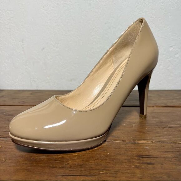 Cole Haan Nike Air Chelsea Pump in Maple Sugar Tan 6.5B - Picture 1 of 10